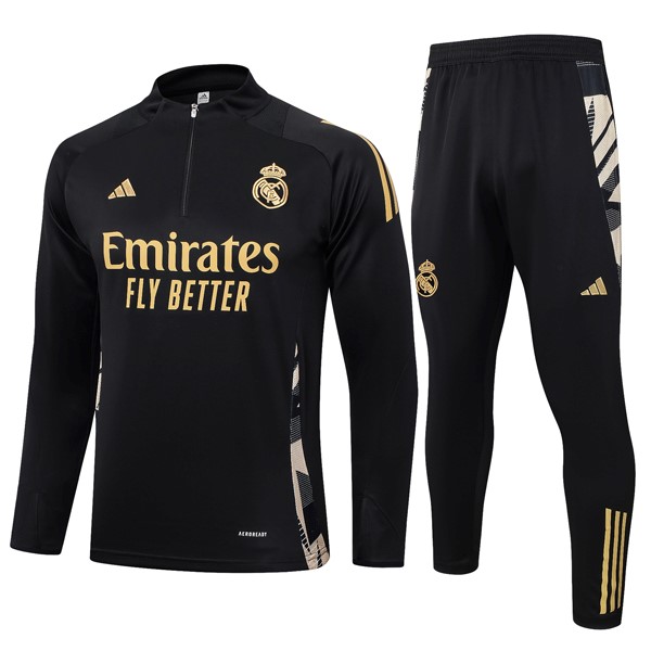 Sudadera De Training Real Madrid 2024-2025 Negro 3